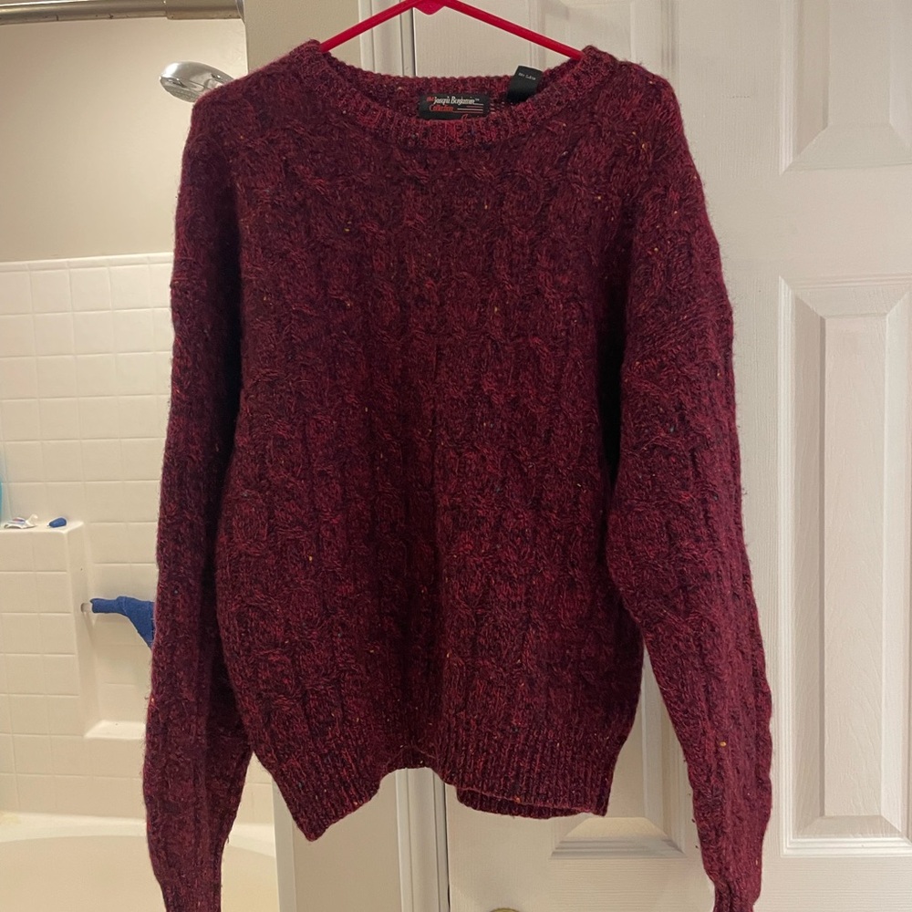 Joseph Benjamin Collection 100% Shetland wool‎ sweater large vintage